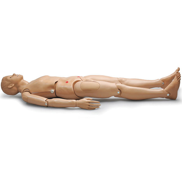 MANICHINO CURA DEL MALATO SIMULATORE SIMON BASIC, MASCHILE - peso 15,5kg - 109x56x30,5cm - per la formazione di OSS /
