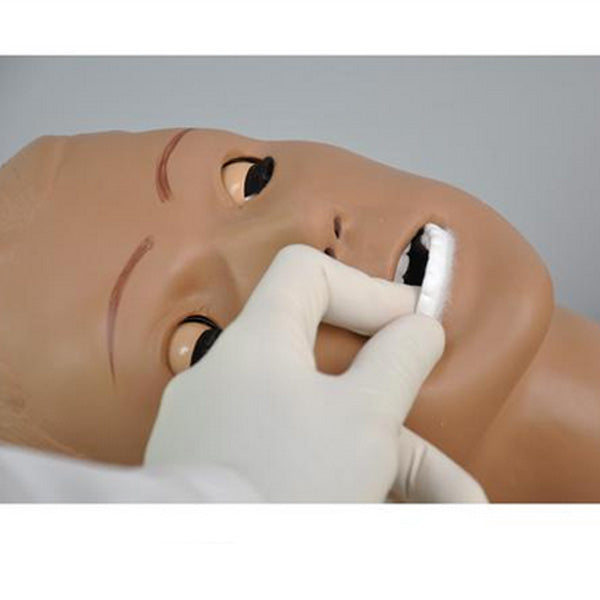 MANICHINO CURA DEL MALATO SIMULATORE SIMON BASIC, MASCHILE - peso 15,5kg - 109x56x30,5cm - per la formazione di OSS /