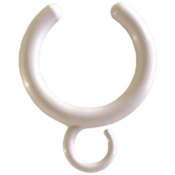 ANELLI APERTI PER BINARI TENDA - ideali per finestre e bracci - conf.18pz