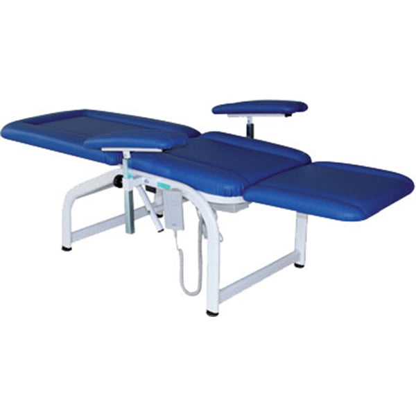 POLTRONA DONATORI AVIS ELETTRICA PER PRELIEVI REGOLABILE - posizione trendelenburg - blu