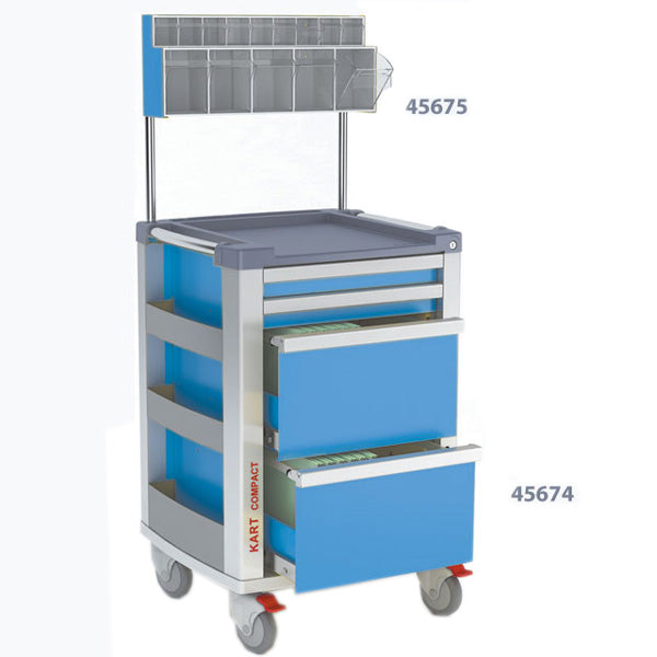 CASSETTI SUPERIORI per CARRELLO MULTIFUNZIONE COMPACT KART cod.45674