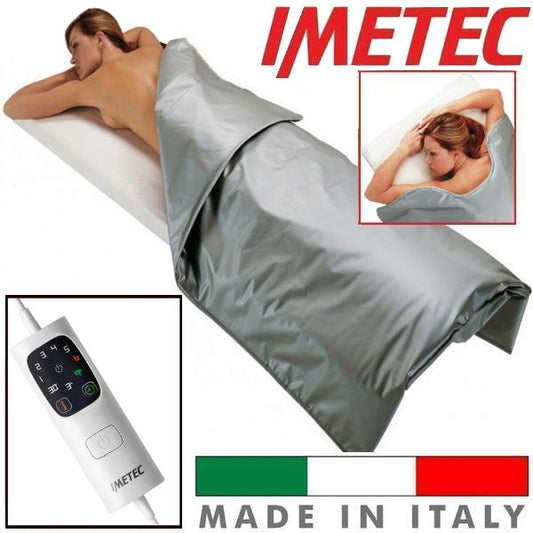 TERMOCOPERTA ESTETICA AD USO PROFESSIONALE per trattamenti dimagrimento - 120x190cm - 230V - potenza 150W