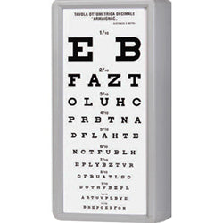 OTTOTIPO / TAVOLA OPTOMETRICA ARMAGNAC - distanza di lavoro 5m - non luminoso