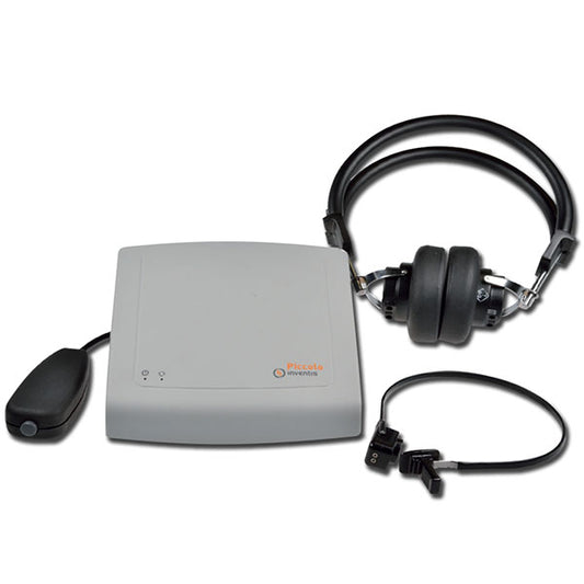 AUDIOMETRO ELETTRONICO PICCOLO BASIC PORTATILE per pc / iPad - aerea + mascheramento