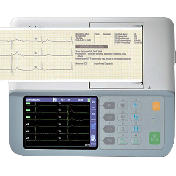 ELETTROCARDIOGRAFO ECG MINDRAY BENEHEART R3 - 12 DERIVAZIONI - 3 canali - display a colori