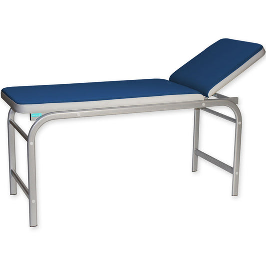 LETTINO VISITA MEDICA REGOLABILE KING PLUS - 190x60xh.80cm - portata 130kg - blu