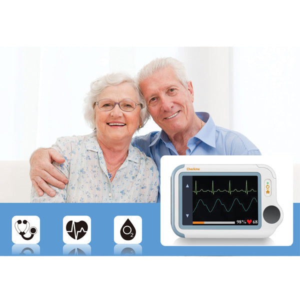 MONITOR ECG SPO2 SISTOLICA - CHECK-ME LITE - 2 canali - con software