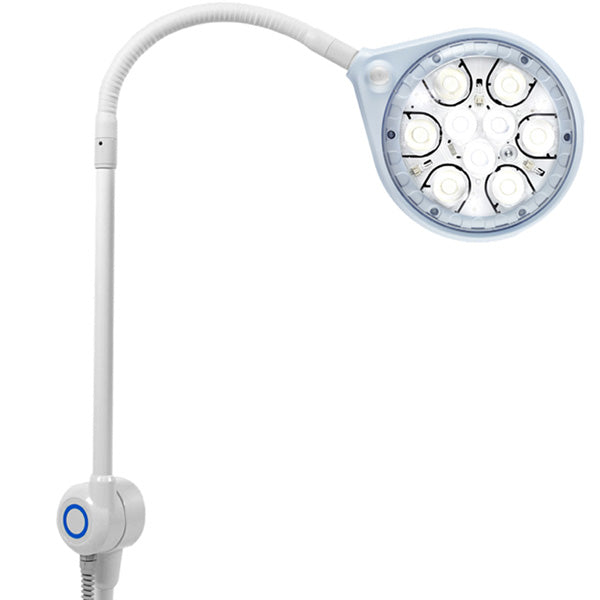 LAMPADA DA VISITA A LED PRIMALED FLEX - 60000 lux - 4500°K - potenza 18W - su carrello