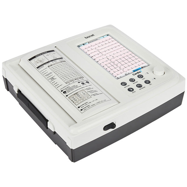 ELETTROCARDIOGRAFO ECG BIONET CARDIO 7 - 10 derivazioni - 12 canali interpretativo - touch screen 7"