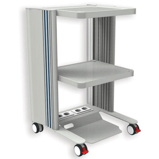 CARRELLO EASY - 3 ripiani - elettrificato - 50x45xh.79cm